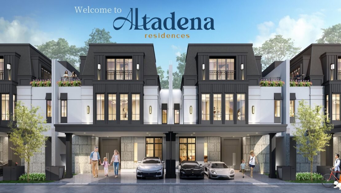 Fasad Cluster Altadena Gading Serpong
