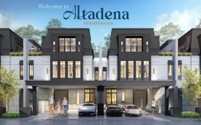 Fasad Cluster Altadena Gading Serpong
